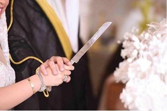 صورة القبض على عريس سعودي بسبب ما فعله في حفل الزفاف