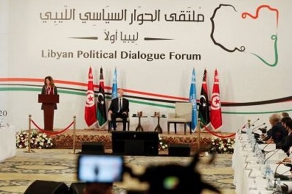 صورة فساد واستخدام للمال السياسي في ملتقى الحوار الوطني الليبي