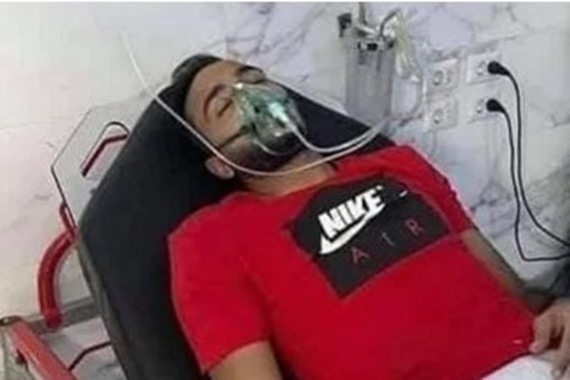 صورة إصابة كهربا بأزمة صحية حادة ووضعه على جهاز التنفس